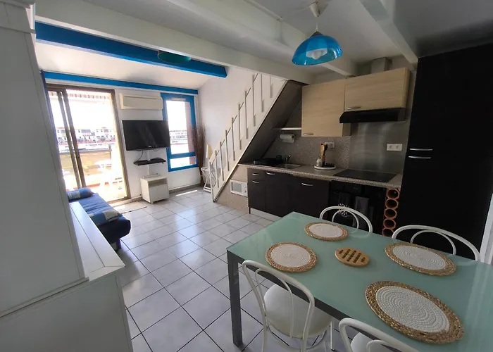 Appartement Port Barcares Vue Marina Le Barcarès